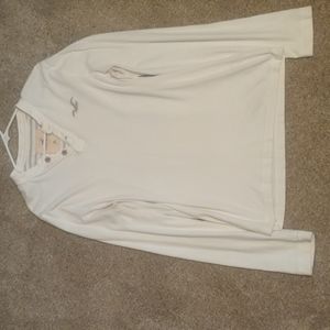 Hollister 1/4 button vintage long sleeve shirt